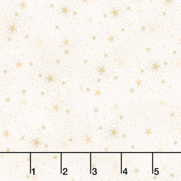 Adorn - Sparkle Cream Metallic Yardage