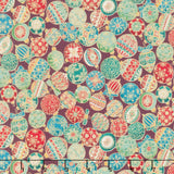 Adorn - Ornament Burgundy Metallic Yardage