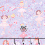 Dance Class - Recital Purple Yardage