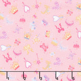 Dance Class - Accessories Pink Yardage