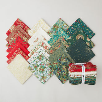 Good Tidings Metallic Fat Quarter Bundle