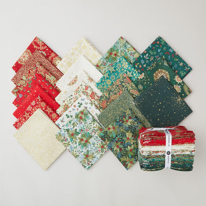 Good Tidings Metallic Fat Quarter Bundle