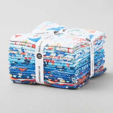 Deep Blue Sea Fat Quarter Bundle