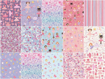 Dance Class Fat Quarter Bundle