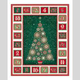Good Tidings Advent Calendar Quilt Kit