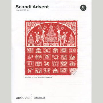 Scandi Advent Calendar Quilt Kit