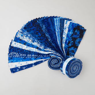 Indigo Batiks Vol. 2 2 1/2" Strips