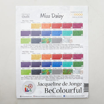 Miss Daisy Table Runner Kit