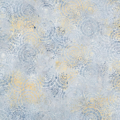 Quentin Batiks - Gears Grey Yardage