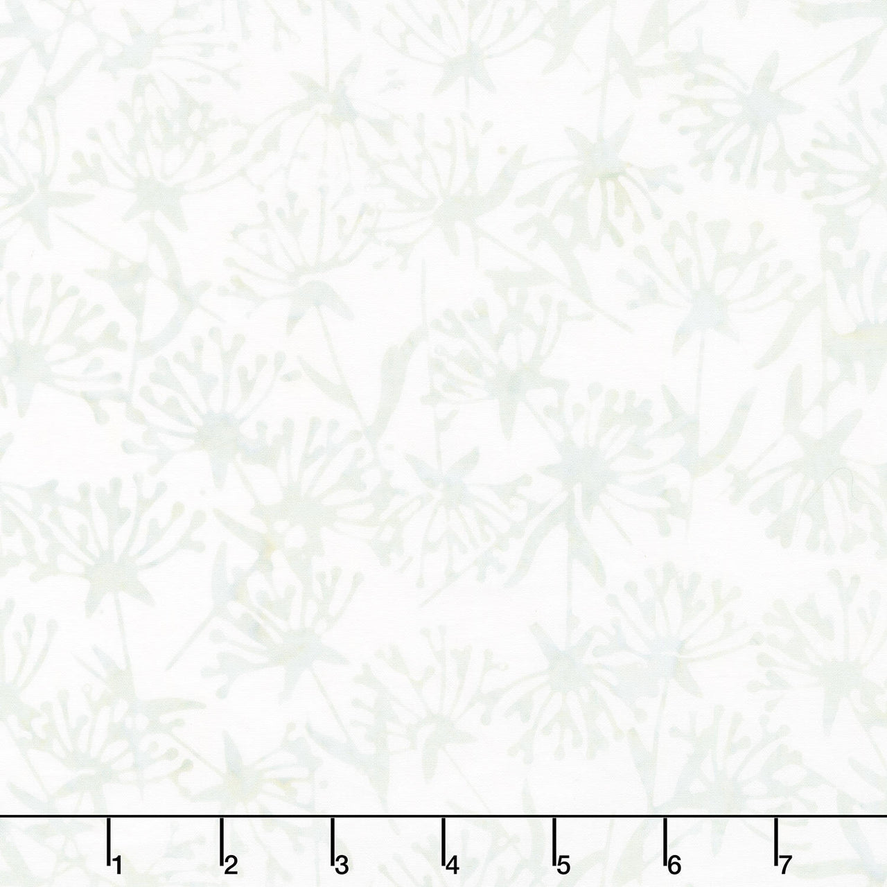 Encore Batiks - Baby's Breath Silence Yardage