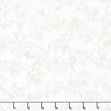 Encore Batiks - Baby's Breath Silence Yardage