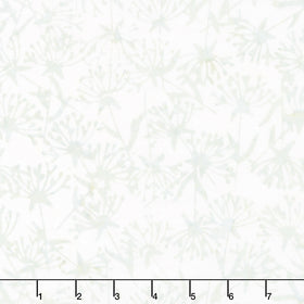 Encore Batiks - Baby's Breath Silence Yardage