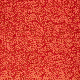 Henna Batiks - Gardenias Red Yardage