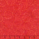 Henna Batiks - Doilies Red Yardage