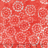 Henna Batiks - Doilies Crimson Yardage