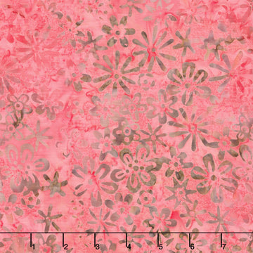 Henna Batiks - Garden Blush Yardage