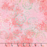 Henna Batiks - Doilies Pink Yardage