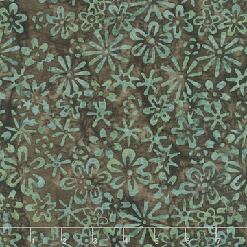 Henna Batiks - Garden Cacao Yardage