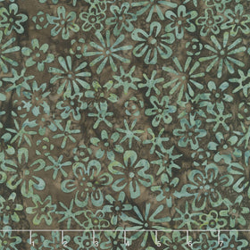 Henna Batiks - Garden Cacao Yardage