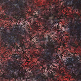 Henna Batiks - Maple Leaves Umber Yardage
