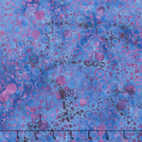 Blueberry Batiks - Circles Blueberry Yardage