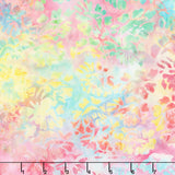 April Green Batiks - Gardenias Candy Yardage