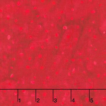 Speckles Batiks - Dots Cherry Yardage