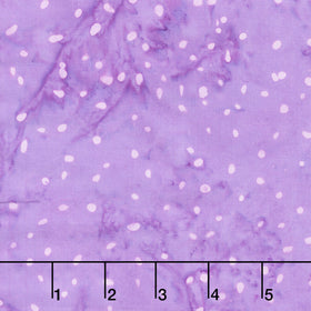 Speckles Batiks - Dots Lavender Yardage