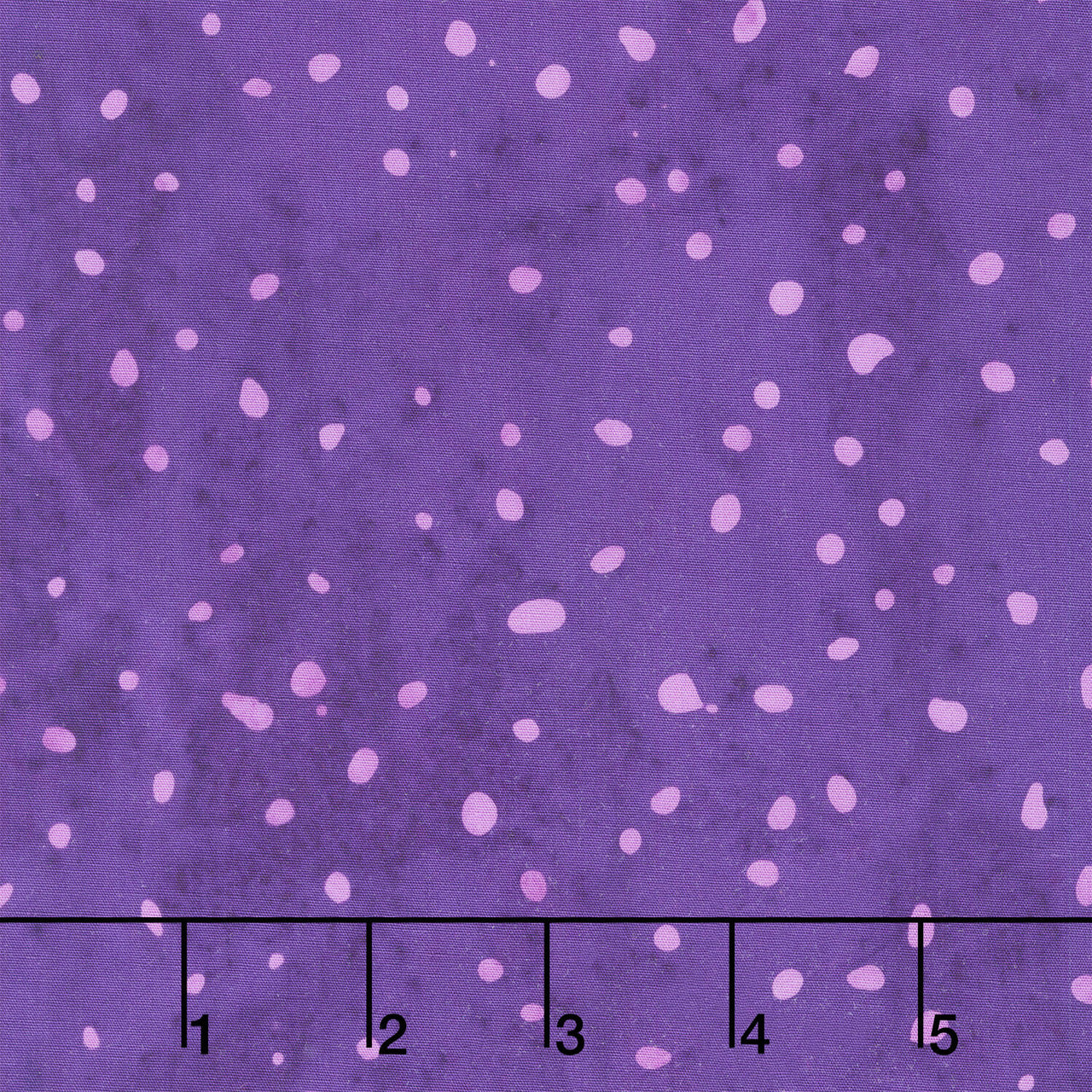 Speckles Batiks - Dots Eggplant Yardage