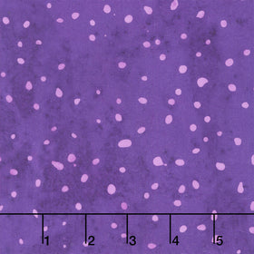 Speckles Batiks - Dots Eggplant Yardage
