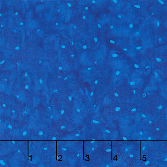 Speckles Batiks - Dots Blueberry Yardage