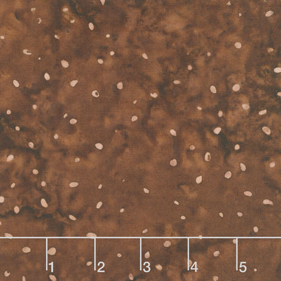Speckles Batiks - Dots Cacao Yardage