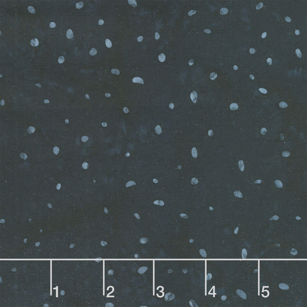Speckles Batiks - Dots Charcoal Yardage