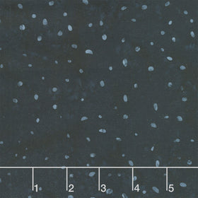 Speckles Batiks - Dots Charcoal Yardage