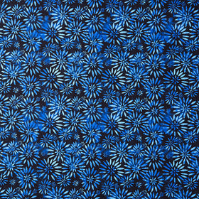 BeColourful Wide Backs - Twinkling Daisies Indigo 108" Wide Backing