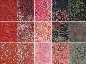 Henna Batiks Fat Quarter Bundle