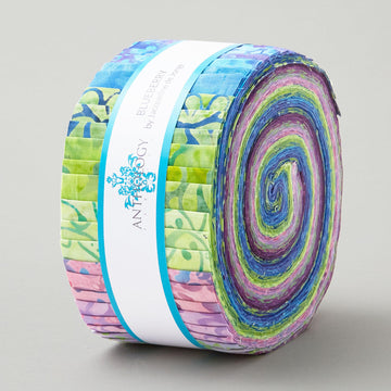 Blueberry Batiks 2 1/2" Strips