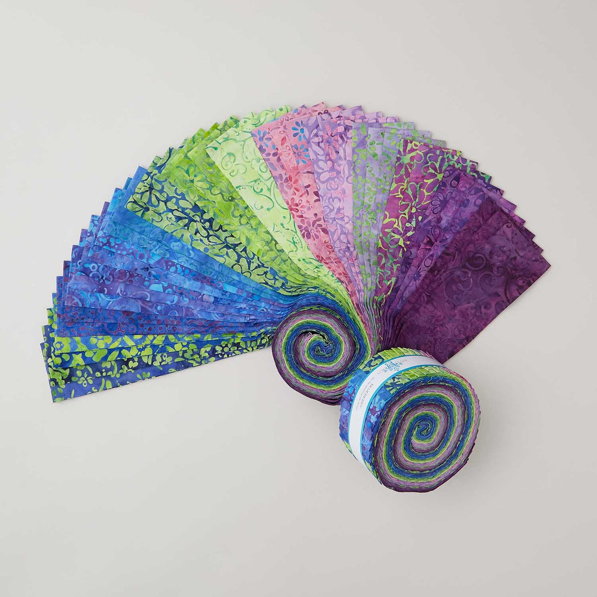Blueberry Batiks 2 1/2" Strips