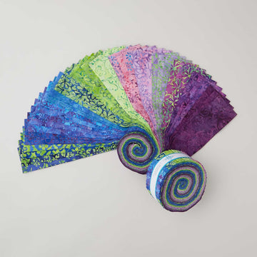 Blueberry Batiks 2 1/2" Strips