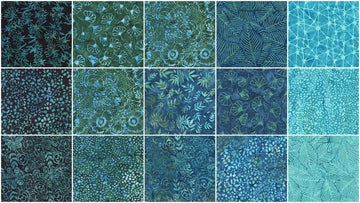 Grandeur Batiks 10" Squares