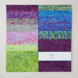Blueberry Batiks 10" Squares