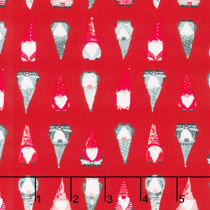 Adventale - Playful Gnomes Berry Yardage