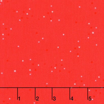 Adventale - Twinkle Little Stars Ruby Yardage