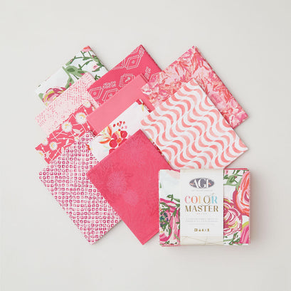 Color Master No. 2 Life Is Pink Edition Favorites - Fat Quarter Bundle 10 Pc