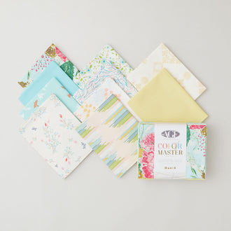 Color Master No. 16 Gentle Spring Edition Favorites - Fat Quarter Bundle 10 Pc