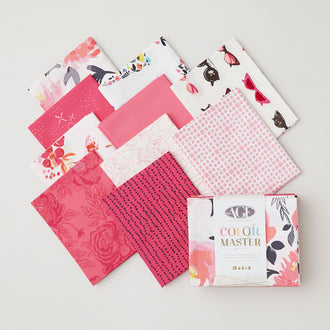 Color Master No. 18 Berry Valentine Edition Favorites - Fat Quarter Bundle 10 Pc