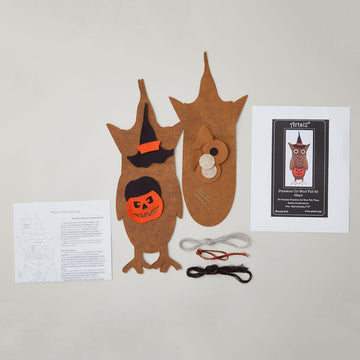 Albert Trick or Treat Wool Felt Ornament Kit