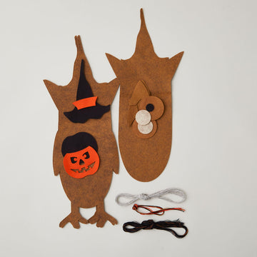 Albert Trick or Treat Wool Felt Ornament Kit