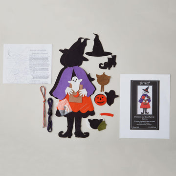 Sabrina Trick or Treat Wool Felt Ornament Kit