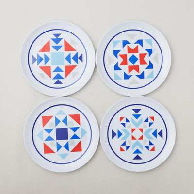 Missouri Star Patriotic Quilt Block Plates